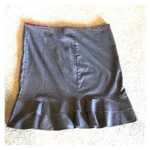 Torrid ruffle pencil skirt